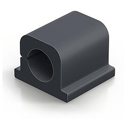 Serre-câble en plastique adhésif  (lot de 6)